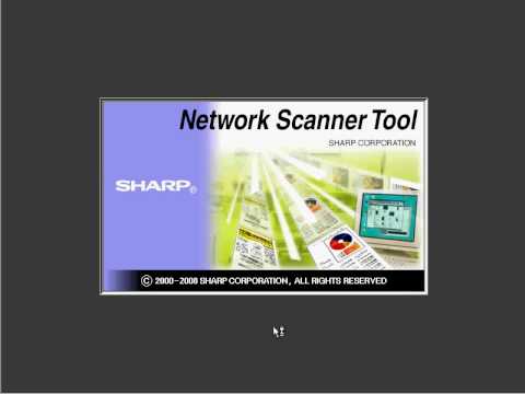 sharp network scanner tool download